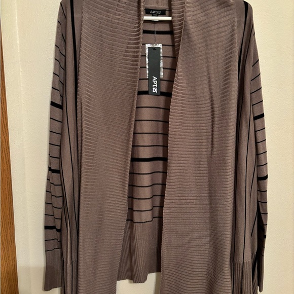 APT 9 Womens Open Front Cardigan size Large - Picture 2 of 7